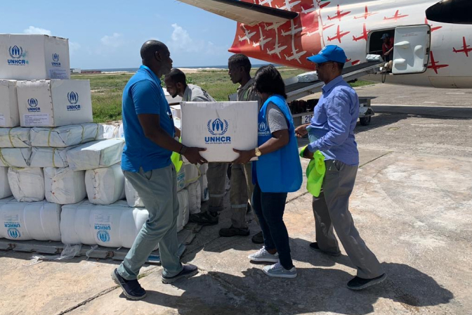Protecting people forced to flee their homes because of conflict and persecution.<br>