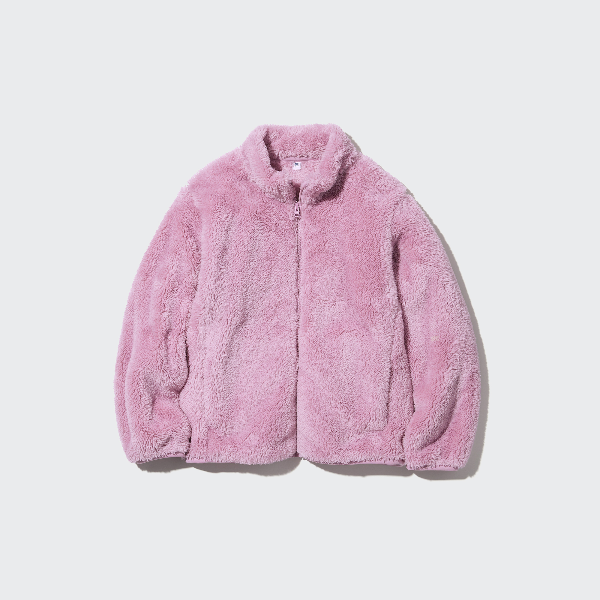 KIDS Fluffy Yarn Fleece Full-Zip Jacket