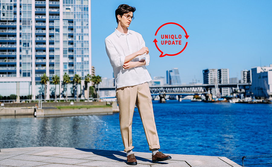 ユニクロ Men プルオーバーシャツ シャンブレーワークシャツ Uniqlo Update お客様の声で進化するユニクロアップデート ユニクロ Men プルオーバーシャツ シャンブレーワークシャツ Uniqlo Update お客様の声で進化するユニクロアップデート