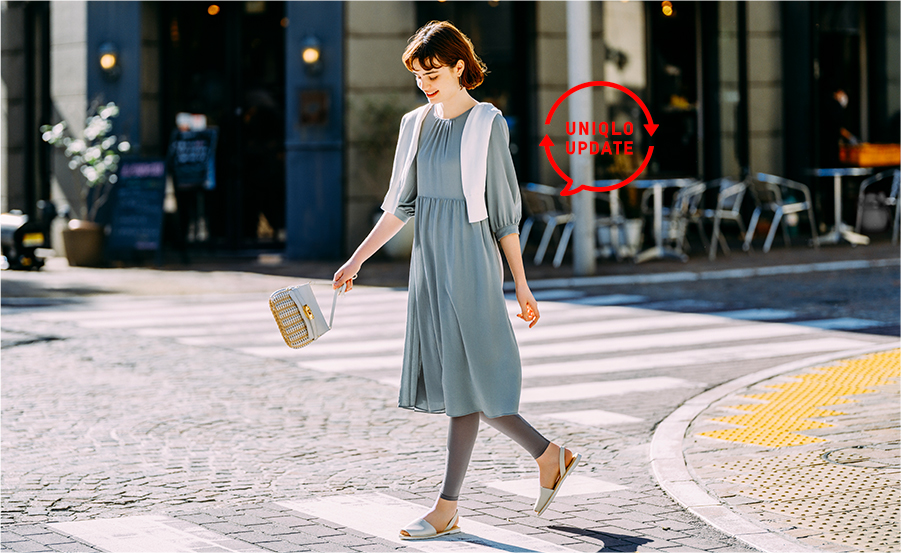 ユニクロ Women レーヨンジョーゼットブラウス ワンピース Uniqlo Update お客様の声で進化するユニクロアップデート ユニクロ Women レーヨンジョーゼットブラウス ワンピース Uniqlo Update お客様の声で進化するユニクロアップデート