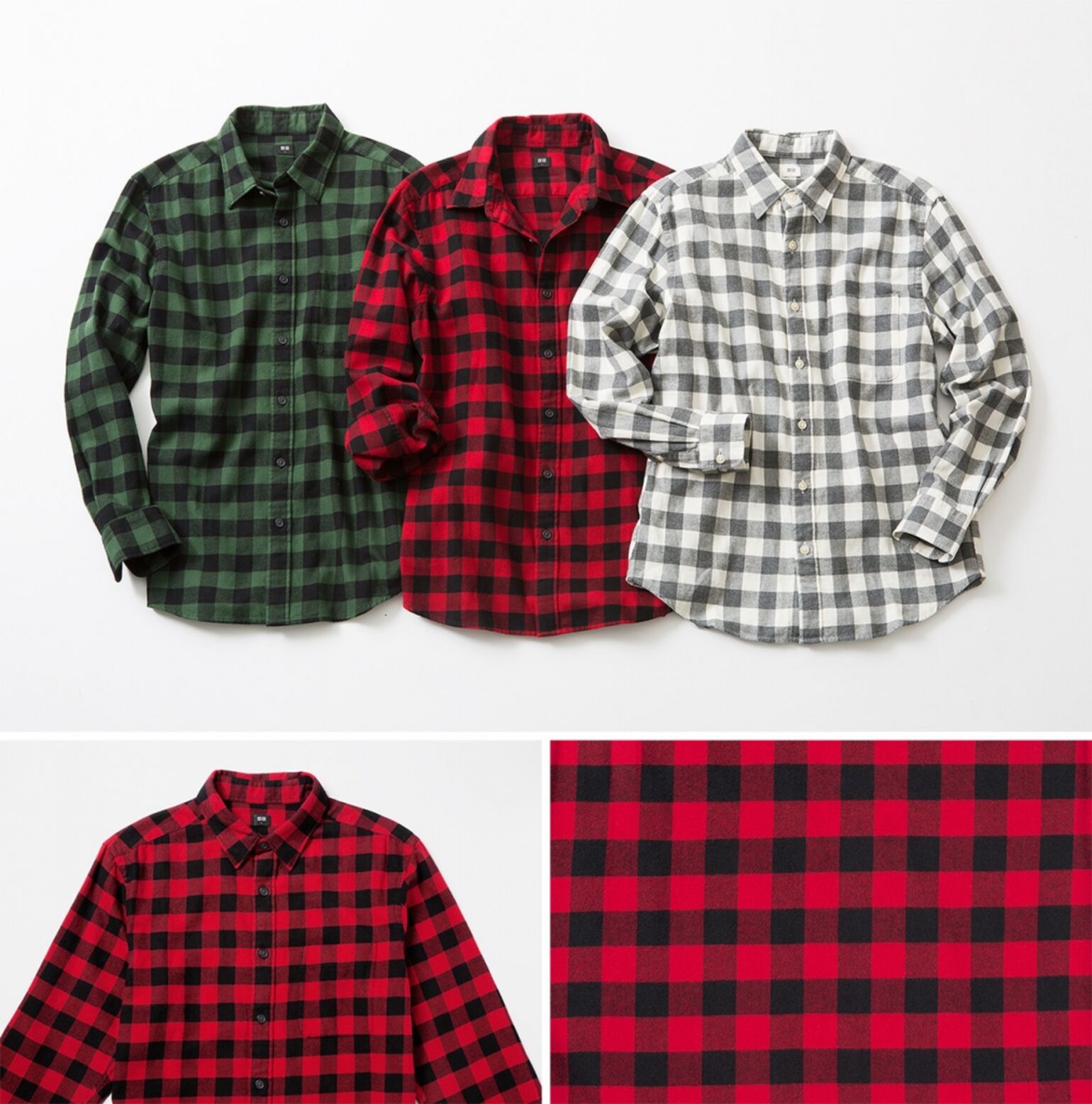 秋冬シーズンのヘビロテシャツはフランネルで決まり Uniqlo Today S Pick Up