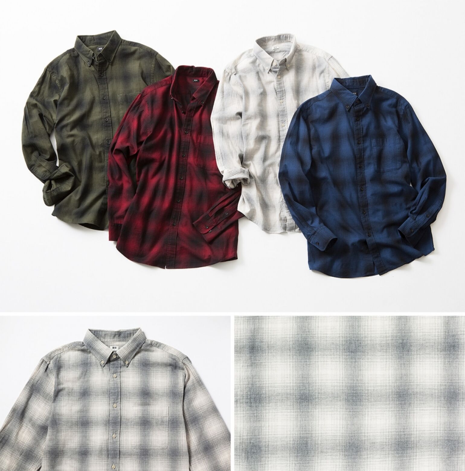 秋冬シーズンのヘビロテシャツはフランネルで決まり Uniqlo Today S Pick Up