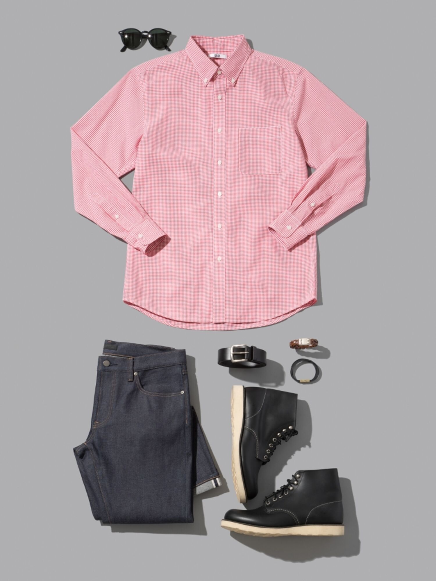 春の新生活おしゃれに着こなしたいメンズシャツコーデ Uniqlo Today S Pick Up
