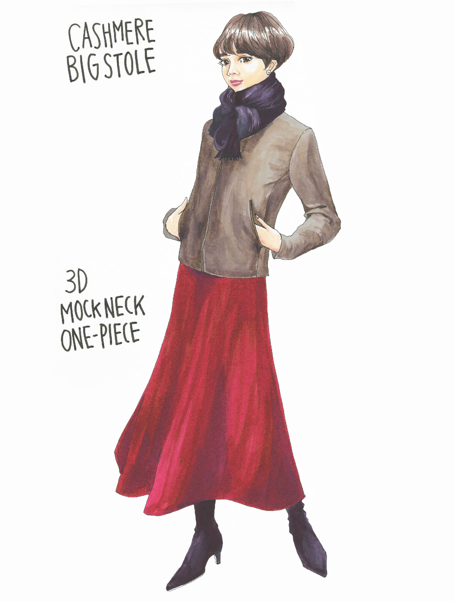 ストール マフラーが大活躍あったかおしゃれなコーデ術 Uniqlo Today S Pick Up ストール マフラーが大活躍あったかおしゃれなコーデ術 Uniqlo Today S Pick Up