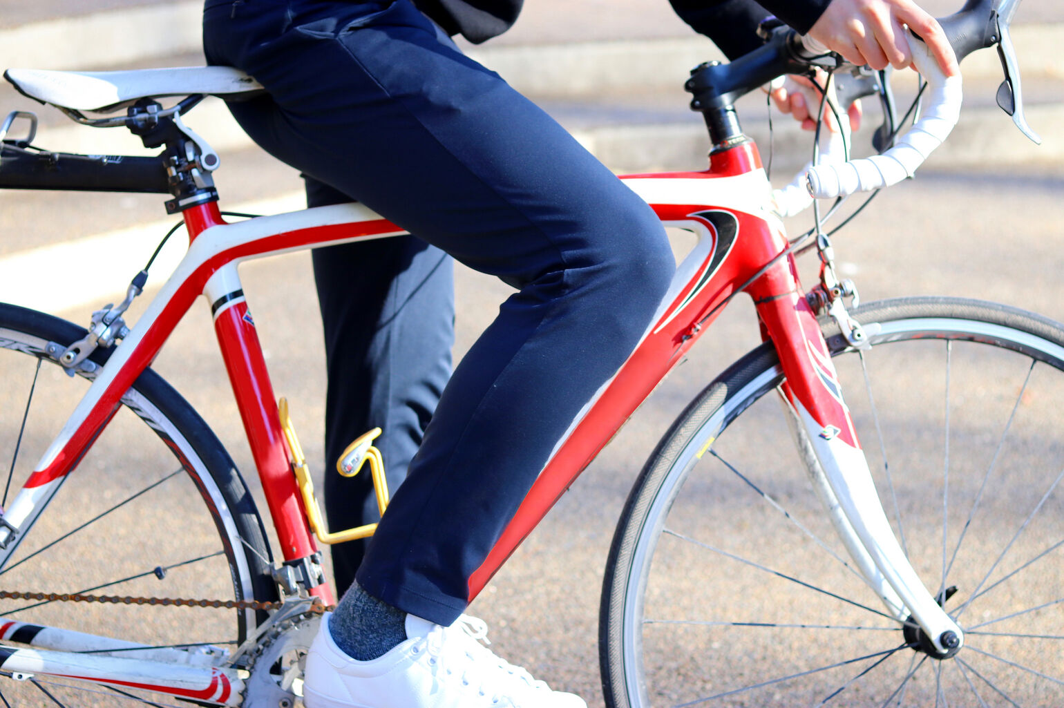 自転車 ウェア カジュアル 冬