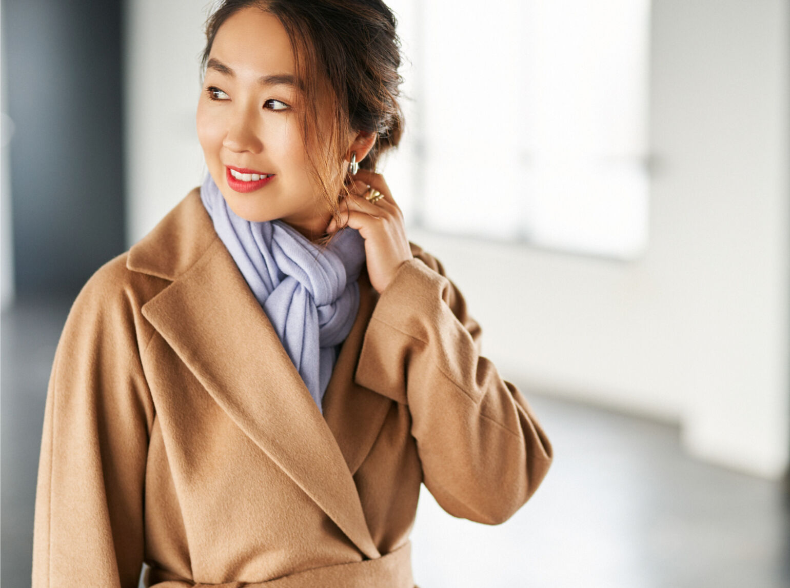簡単でおしゃれに見える 最旬ストールの巻き方4 Uniqlo Today S Pick Up 簡単でおしゃれに見える 最旬ストールの巻き方4 Uniqlo Today S Pick Up
