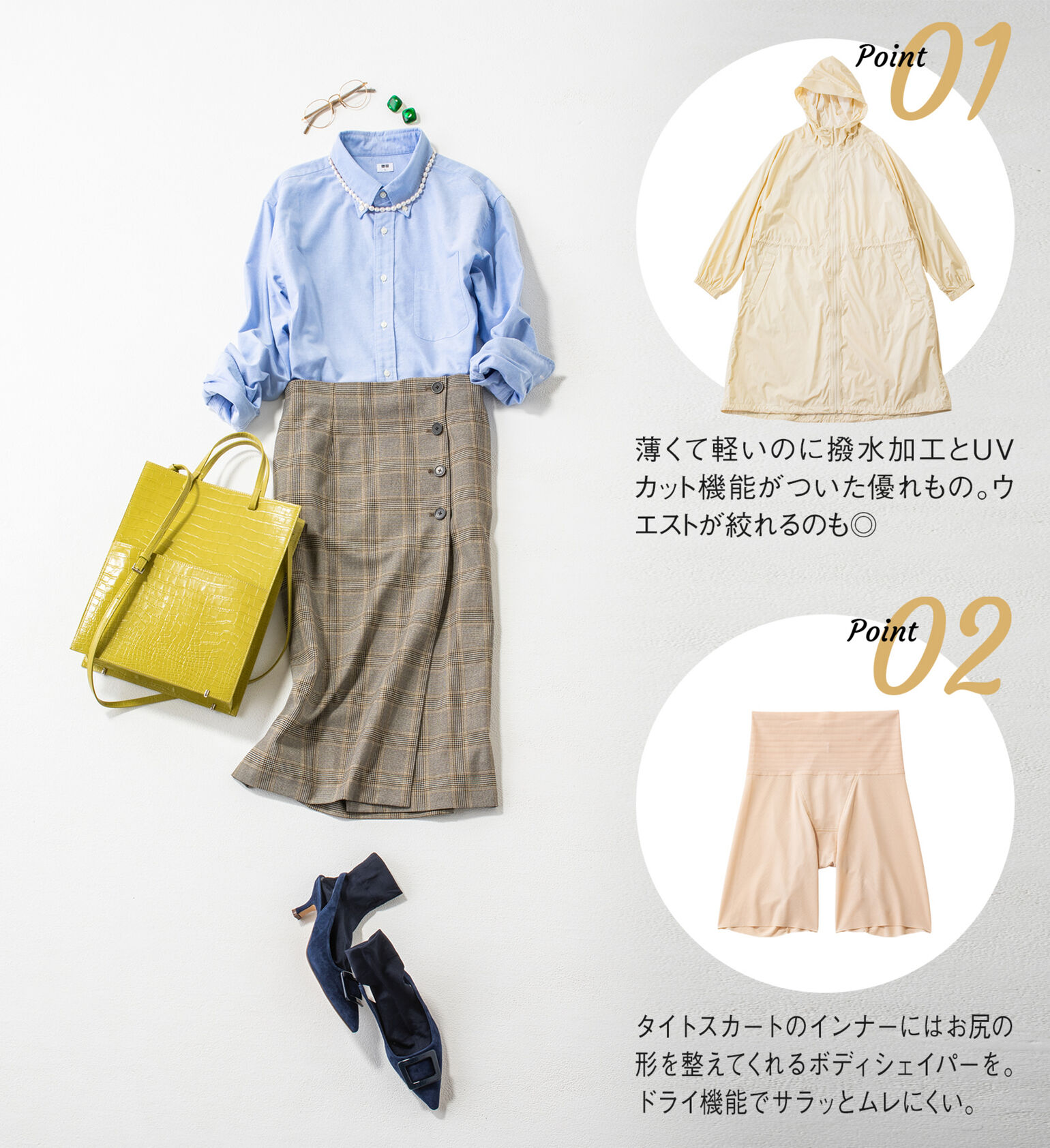 ライトブロックテックコート