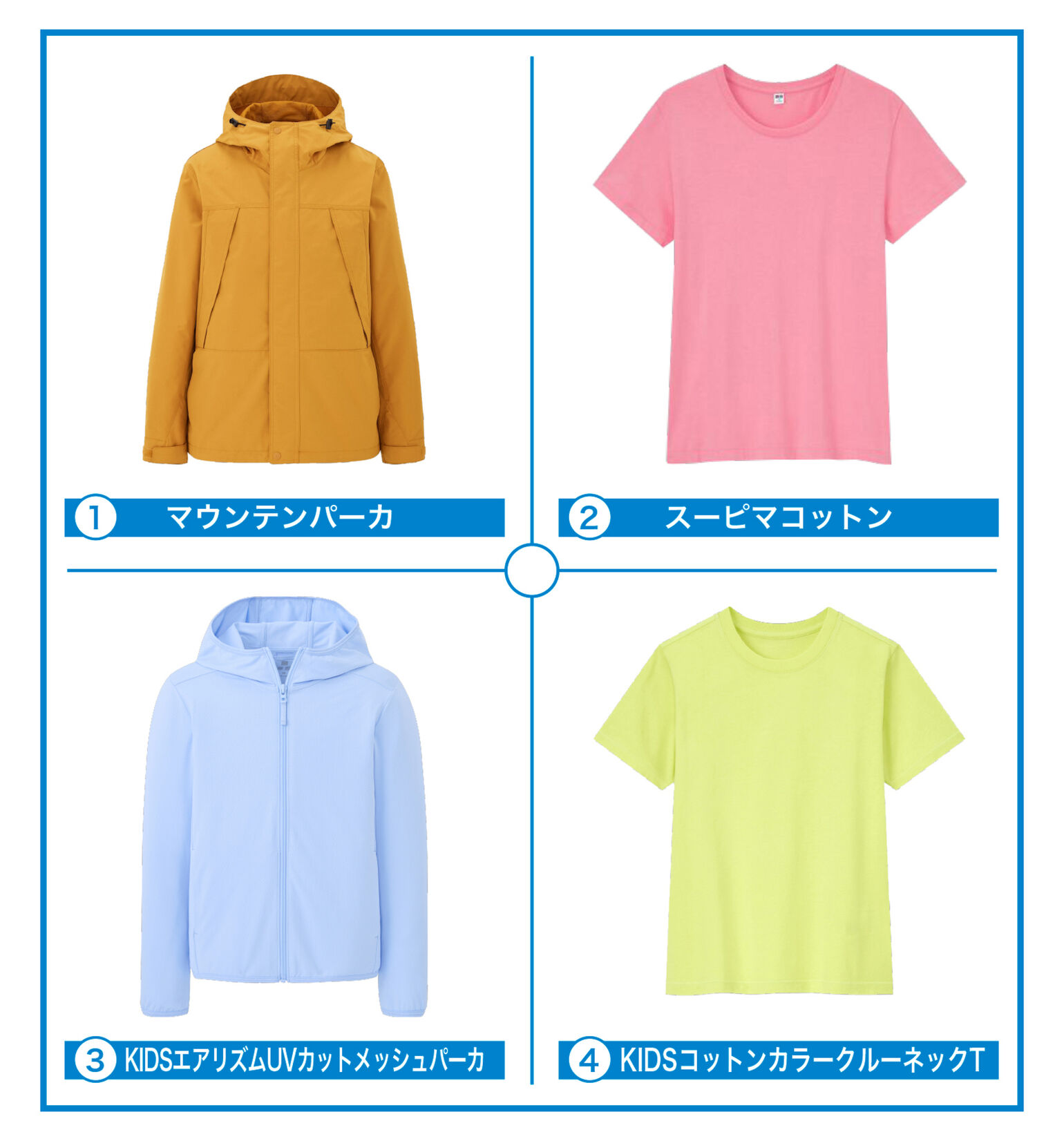 機能的かつお洒落な服装とは 春夏のおすすめキャンプコーデ Uniqlo Today S Pick Up