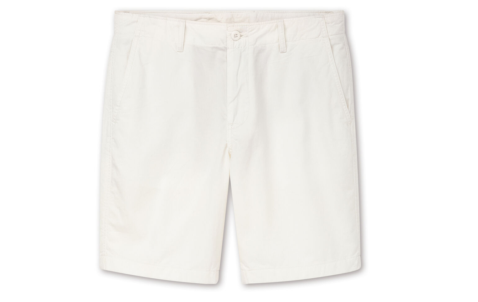 白のチノショートパンツ