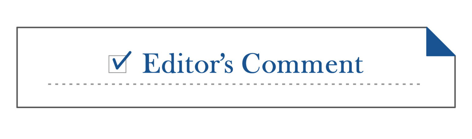 Editor’s Comment02