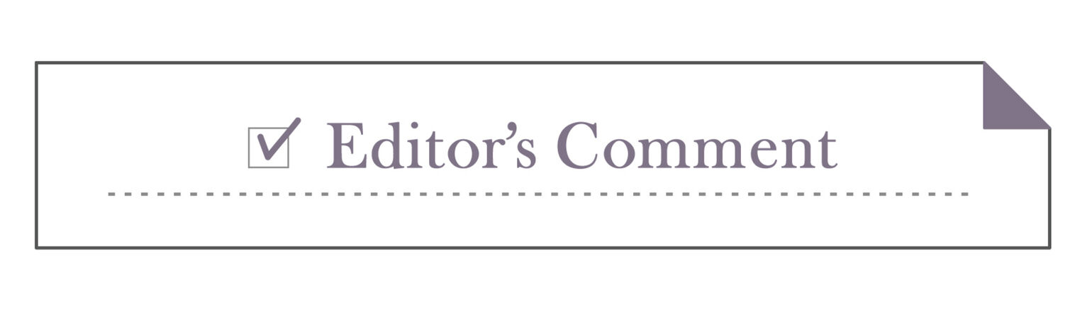 Editor’s Comment02