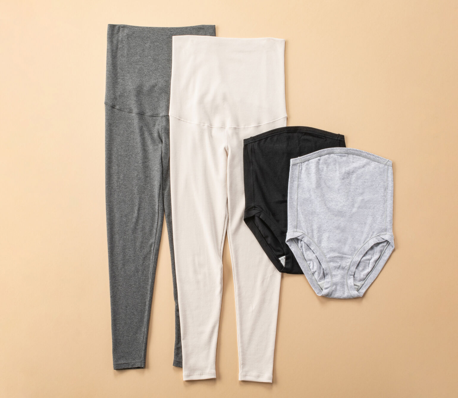 マタニティショーツのカラーバリエーション、マタニティレギンスのデザインバリエーション