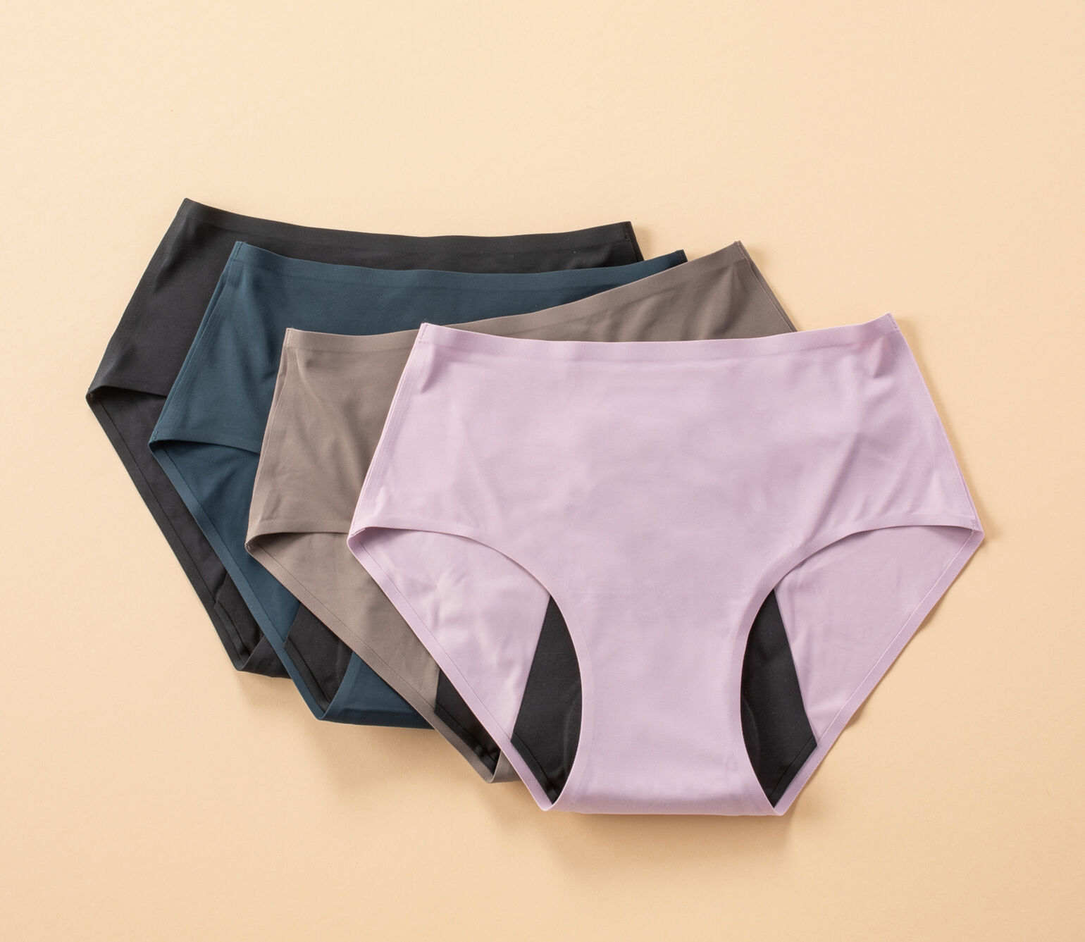 エアリズム吸水サニタリーショーツのカラーバリエーション