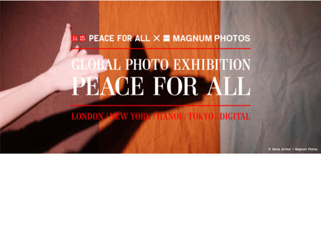 世界10都市で開催、ユニクロとマグナム・フォトによる写真展 「GLOBAL PHOTO EXHIBITION – PEACE FOR ALL」