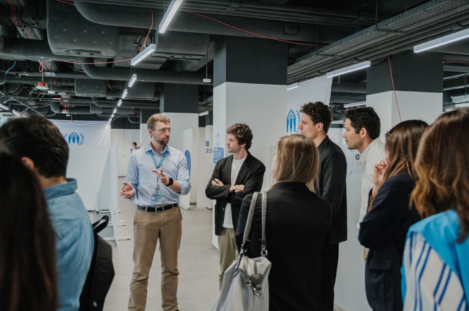 UNHCRと共にウクライナ難民を訪問（ヨーロッパ）