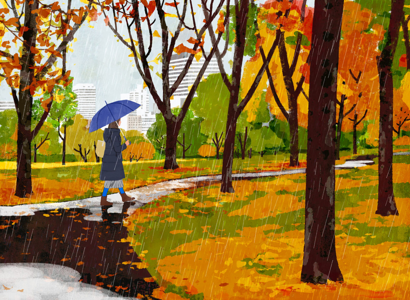 雨をはじいて快適、しかも安全なLifeWear。｜UNIQLO TODAY'S PICK UP