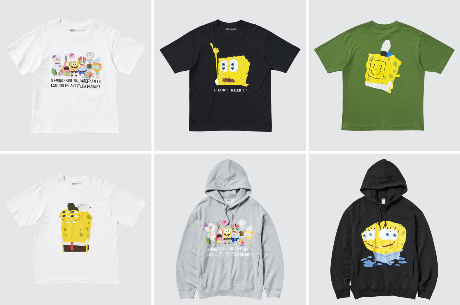 UT」×「スポンジ・ボブ」×「カクタスプラントフリーマーケット