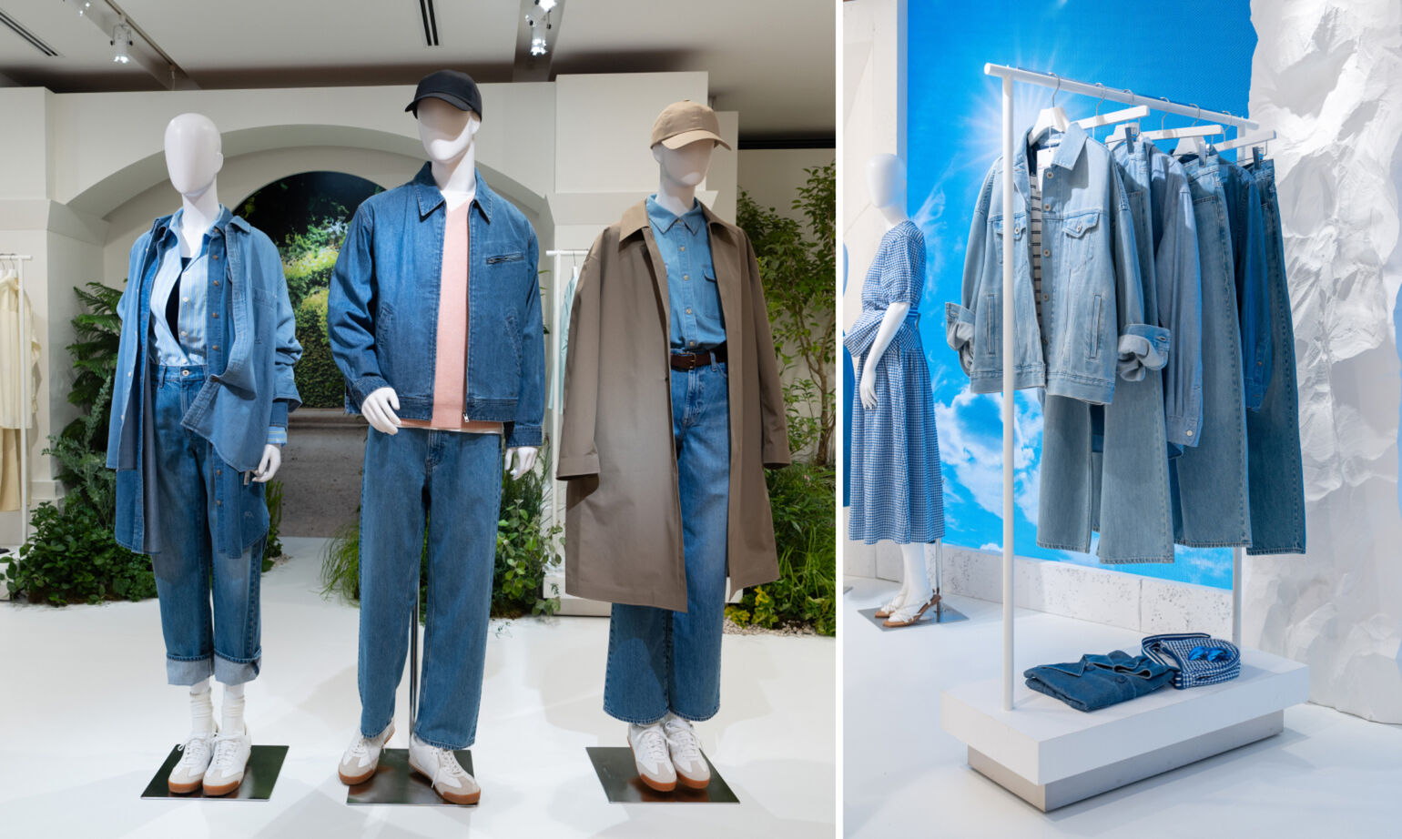 思いのままに自分を表現できる、ユニクロのジーンズ。