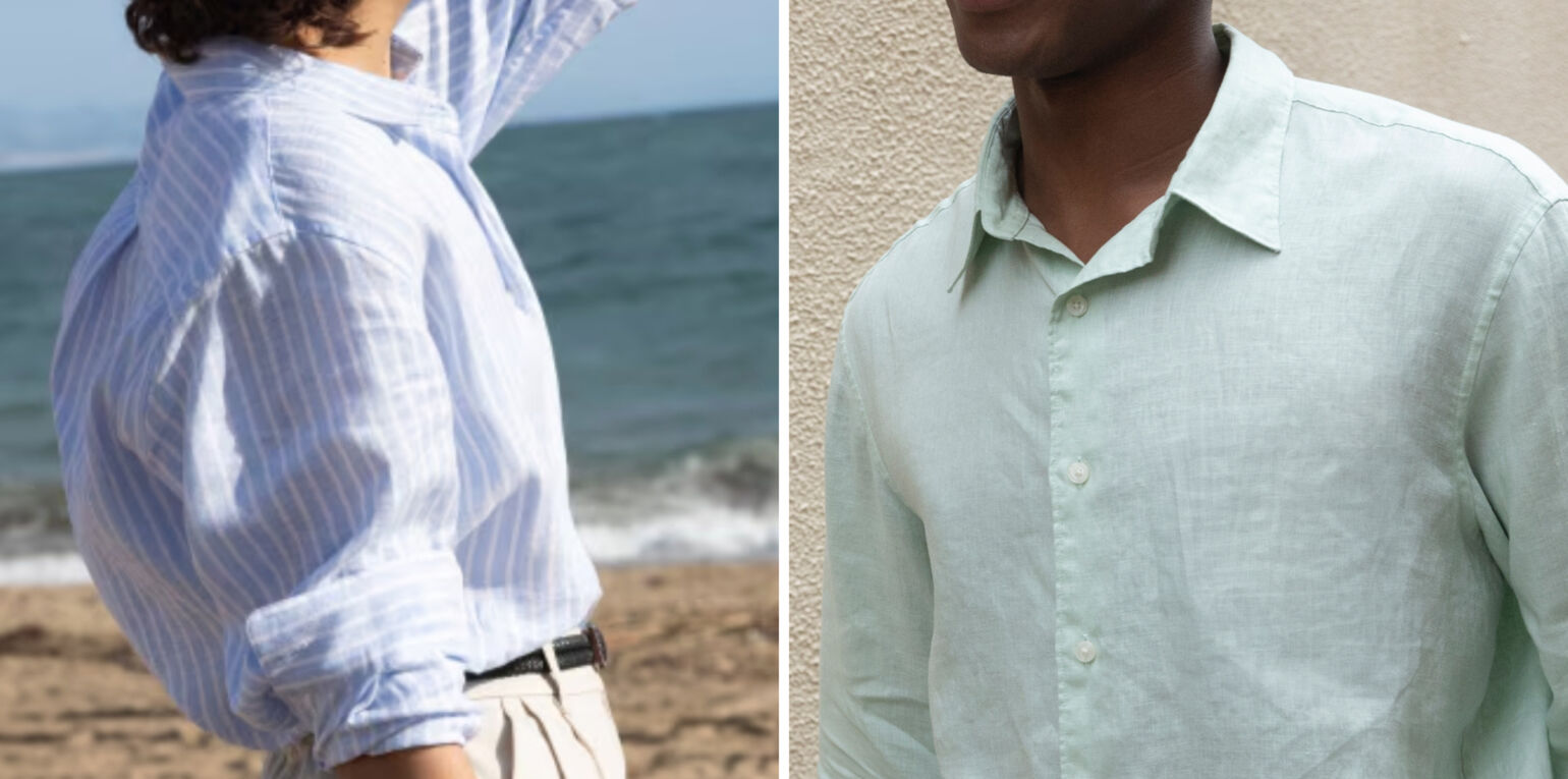 使い込むほどに、リネンの風合いは魅力に