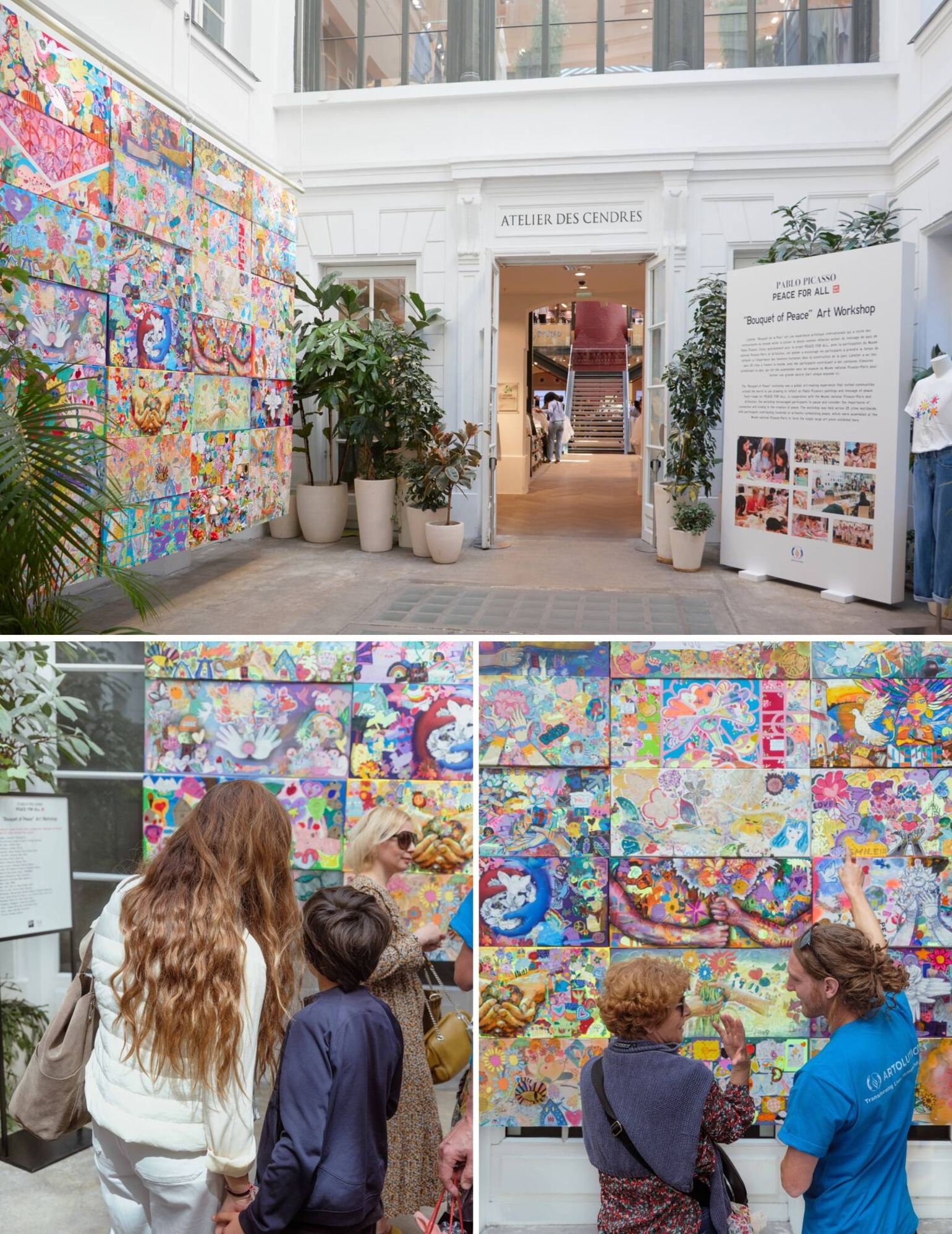 パリのマレ店での展示がスタート