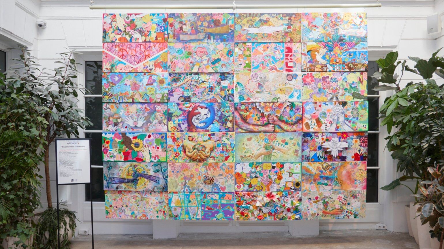 PEACE FOR ALL × PABLO PICASSO のアートワークショップ「Bouquet of Peace」を世界25都市で開催