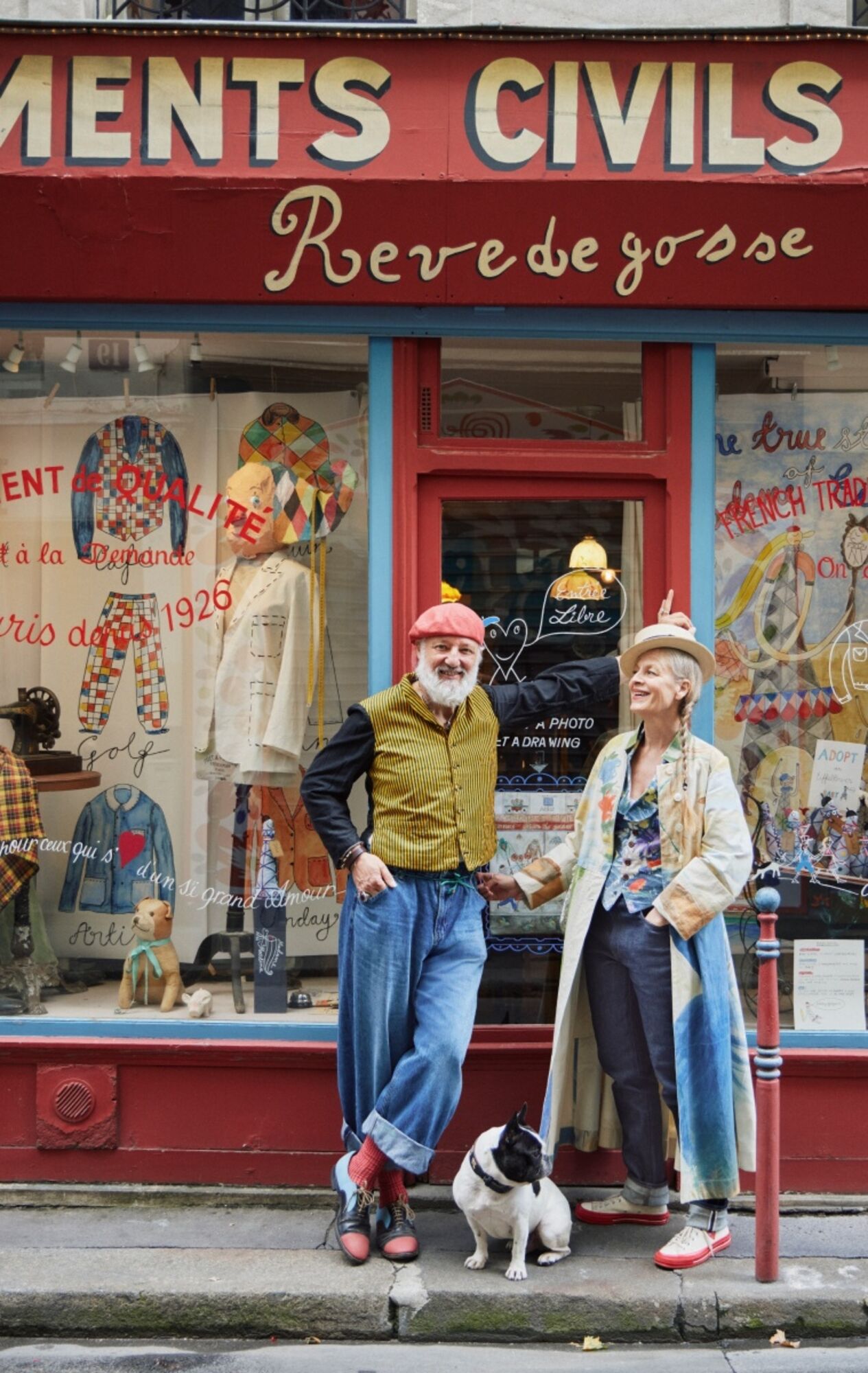 服を知り尽くした夫妻が選んだユニセックスコーデ