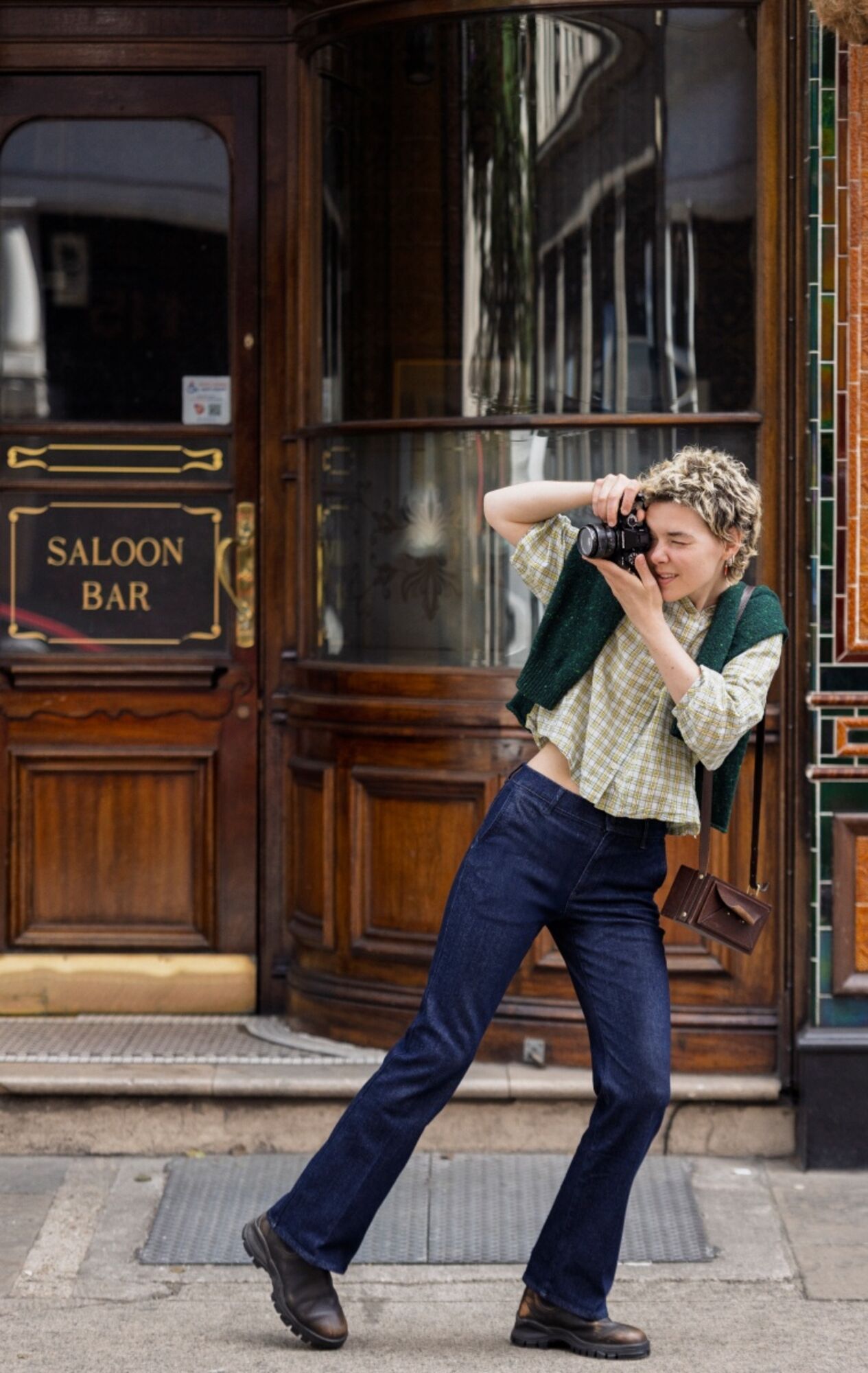 フロントあるいはサイド、 どこから見ても美しいスリムフレア