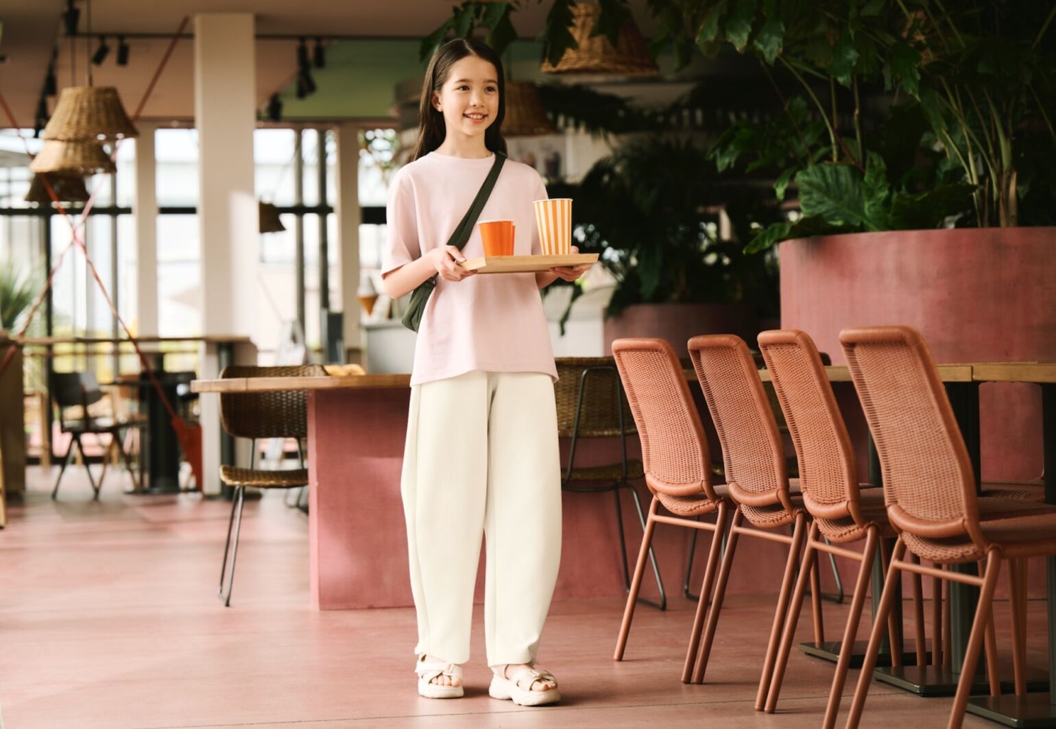 ドライスウェットカーブパンツ