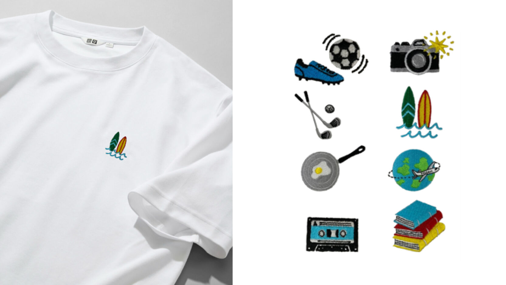 RE.UNIQLO STUDIOに新しい刺繍デザインが登場 ｜UNIQLO TODAY'S PICK UP