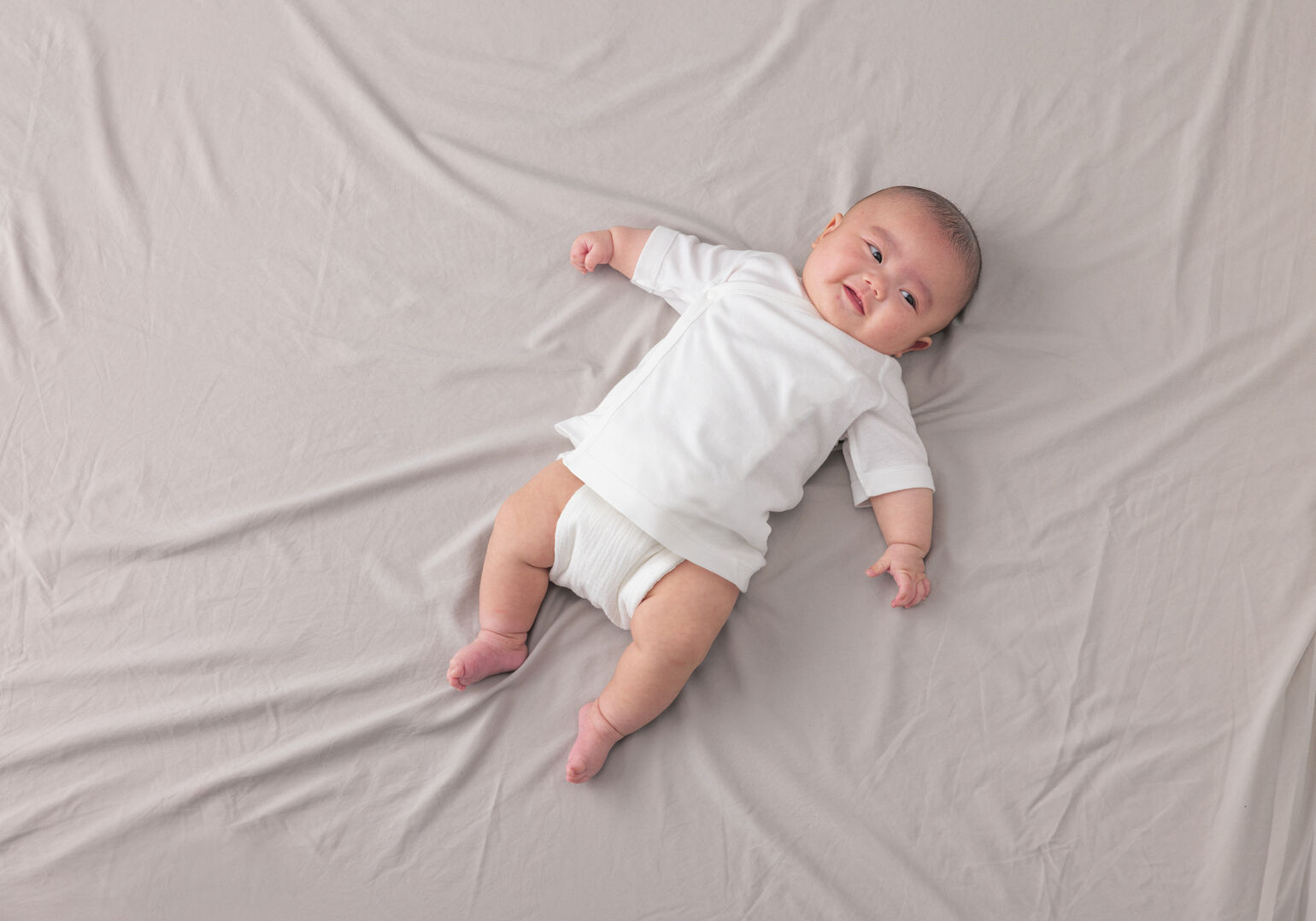 タンハダギを着ている赤ちゃん