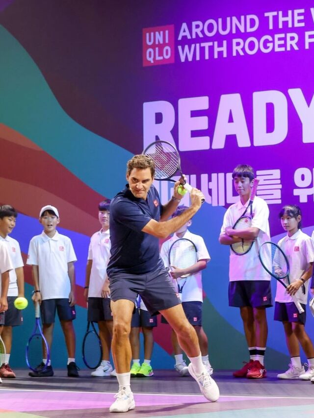ロジャー・フェデラー氏とともに、 次世代育成プロジェクト「Around the World with Roger Federer」を 韓国・ソウルで初開催