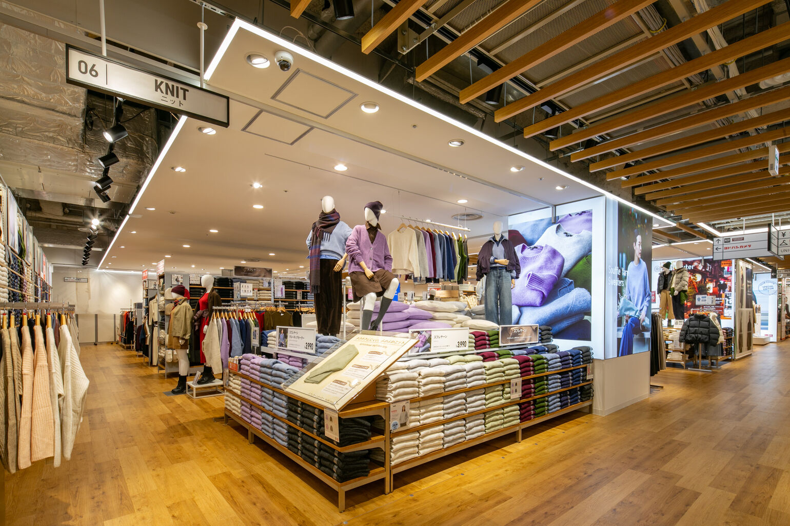 リニューアルした売り場