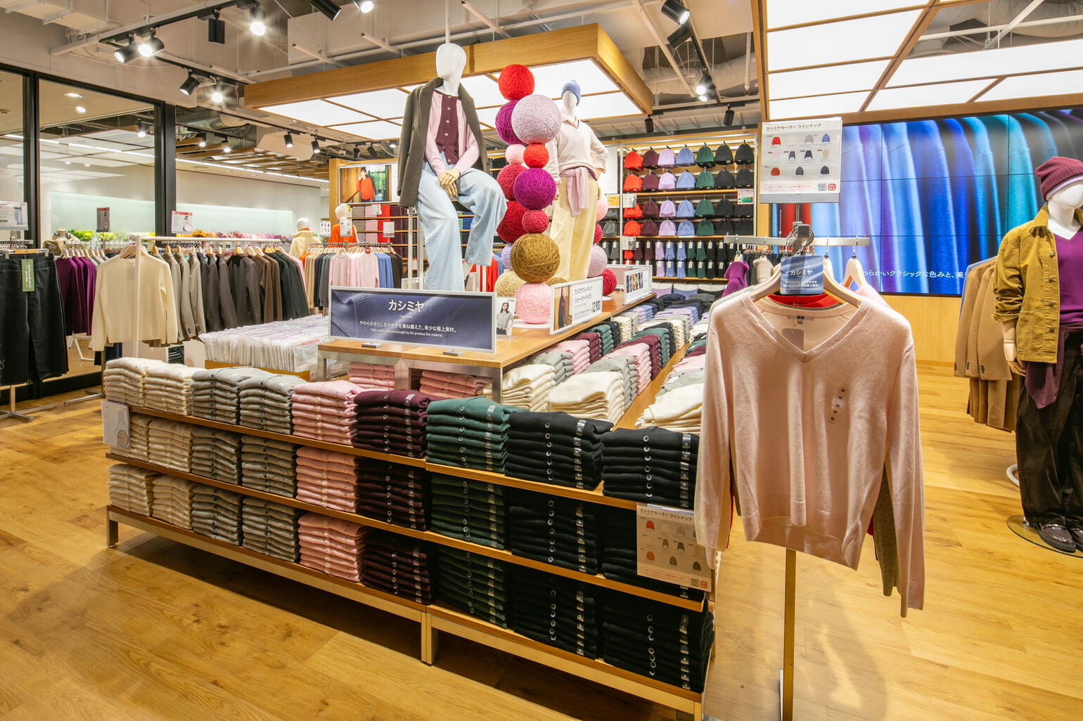 リニューアルした売り場の様子