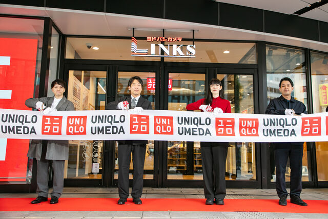 西日本最大のグローバル旗艦店「UNIQLO UMEDA」がオープン