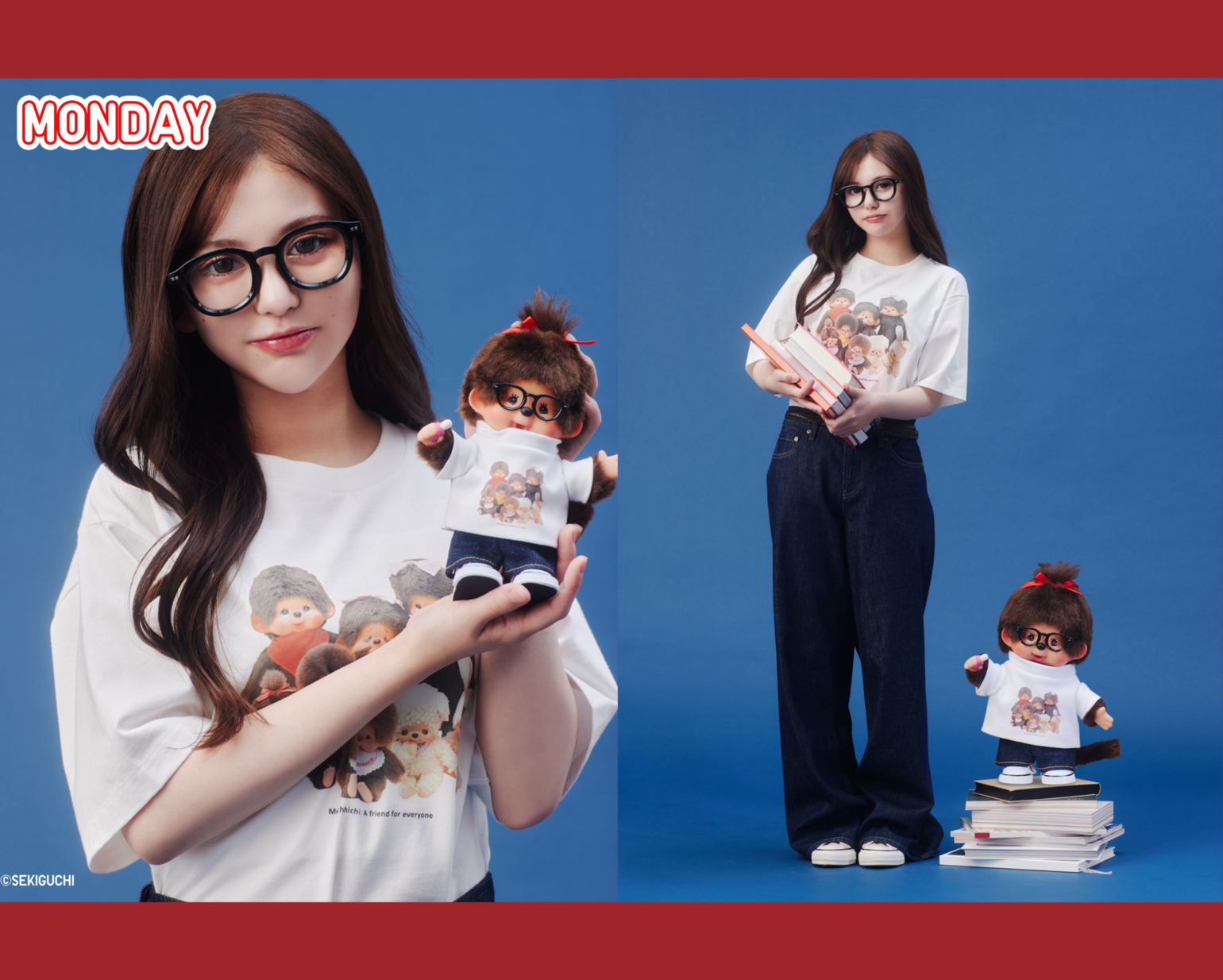 毎日着たい！モンチッチちゃんの7 Days 7 Looks with KAWAII LAB