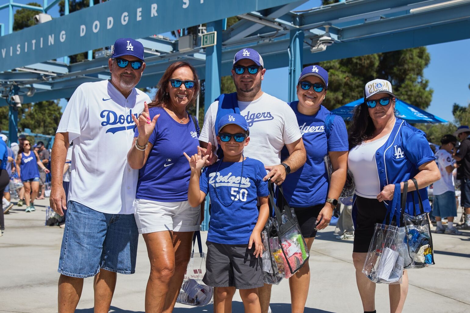 UNIQLO LifeWear Day at Dodger Stadiumの来場者