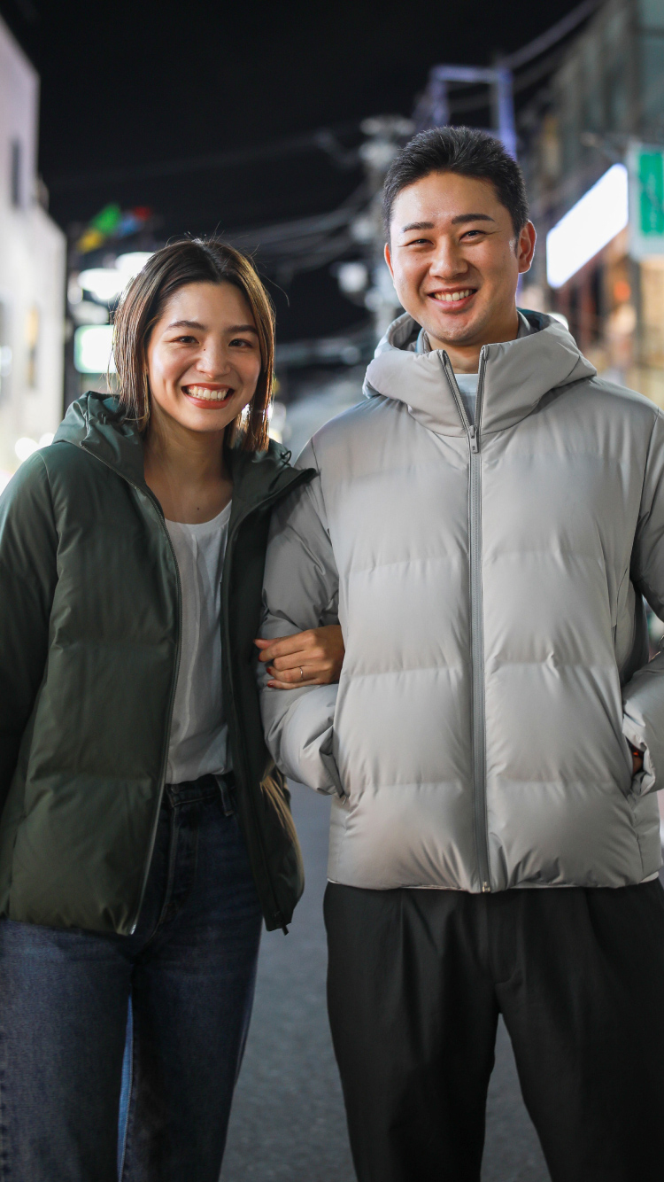 UNIQLO DOWN SNAP
