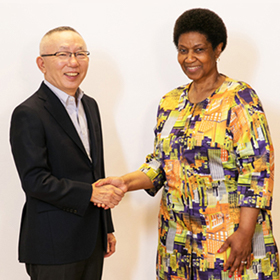 UN Womenとのグローバルパートナーシップ