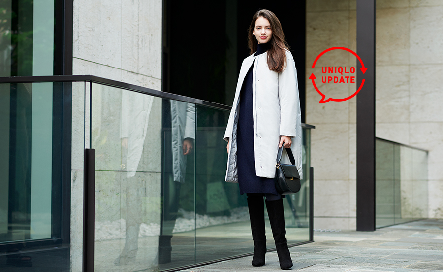 ユニクロ Women ハイブリッドダウンアウター Uniqlo Update お客様の