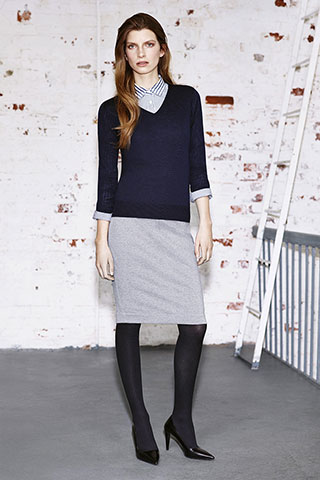 PONTE펜슬미니스커트