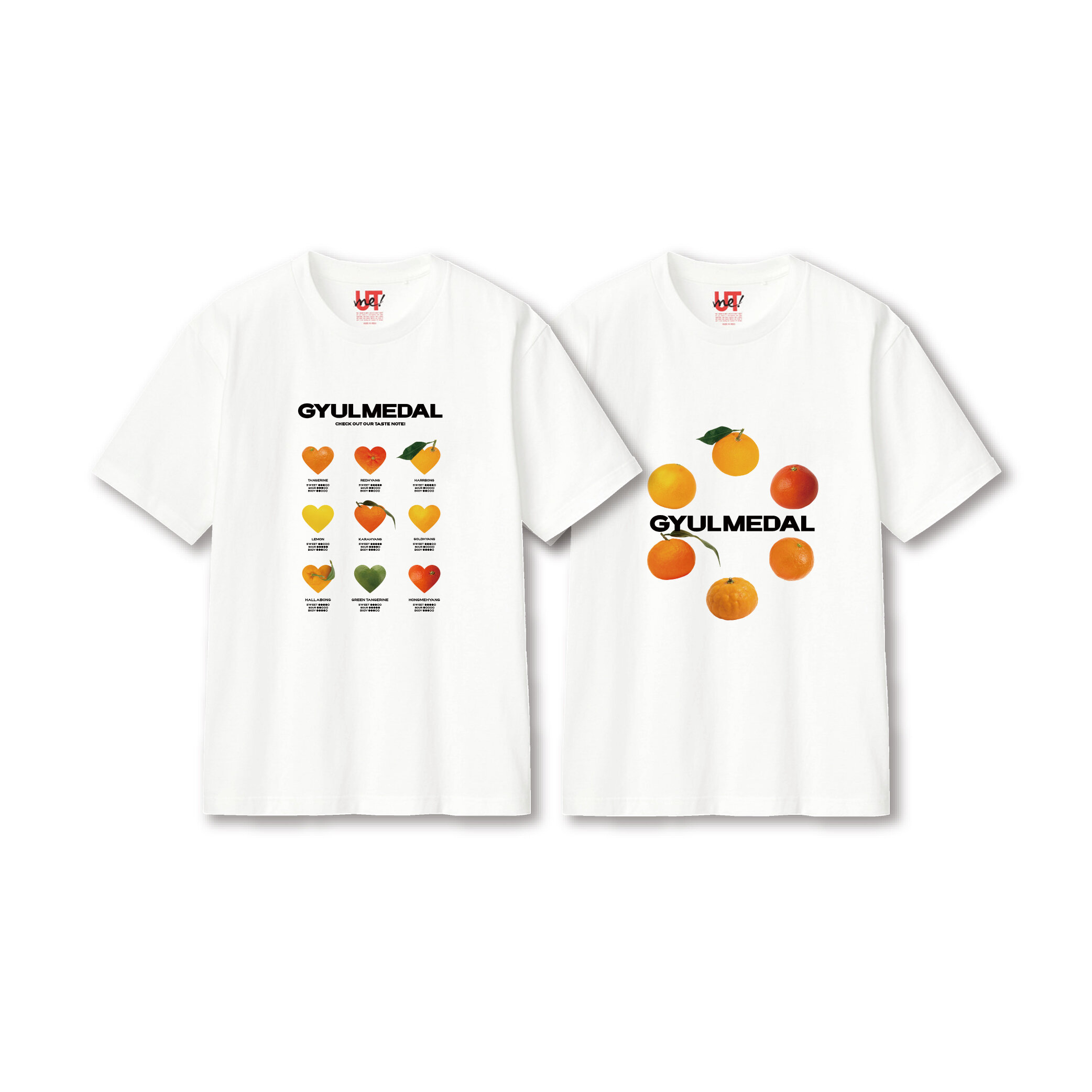 [사진자료1] 유니클로, 지난해 소셜 미디어에서 화제를 모은 '귤메달' 협업 티셔츠를 새로운 디자인으로 선보여.jpg