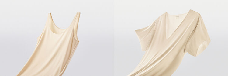 봉제선을 최소화한 에어리즘 심리스 제품 이미지