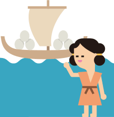 B.C.300-B.C.200 야요이 시대 중기, 일본에 양잠이 전해지다