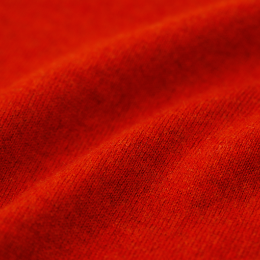 Wool Fabric - Red/Orange