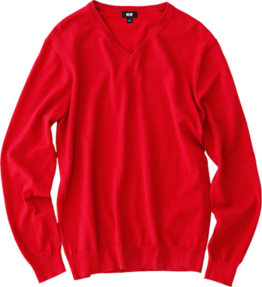 Washable V-Neck Sweater