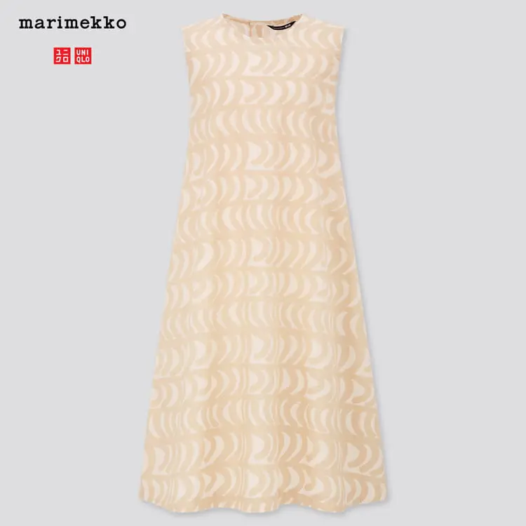 Hinh anh Marimekko Merino Đầm Dáng Chữ A Không Tay - VND 999,000 1