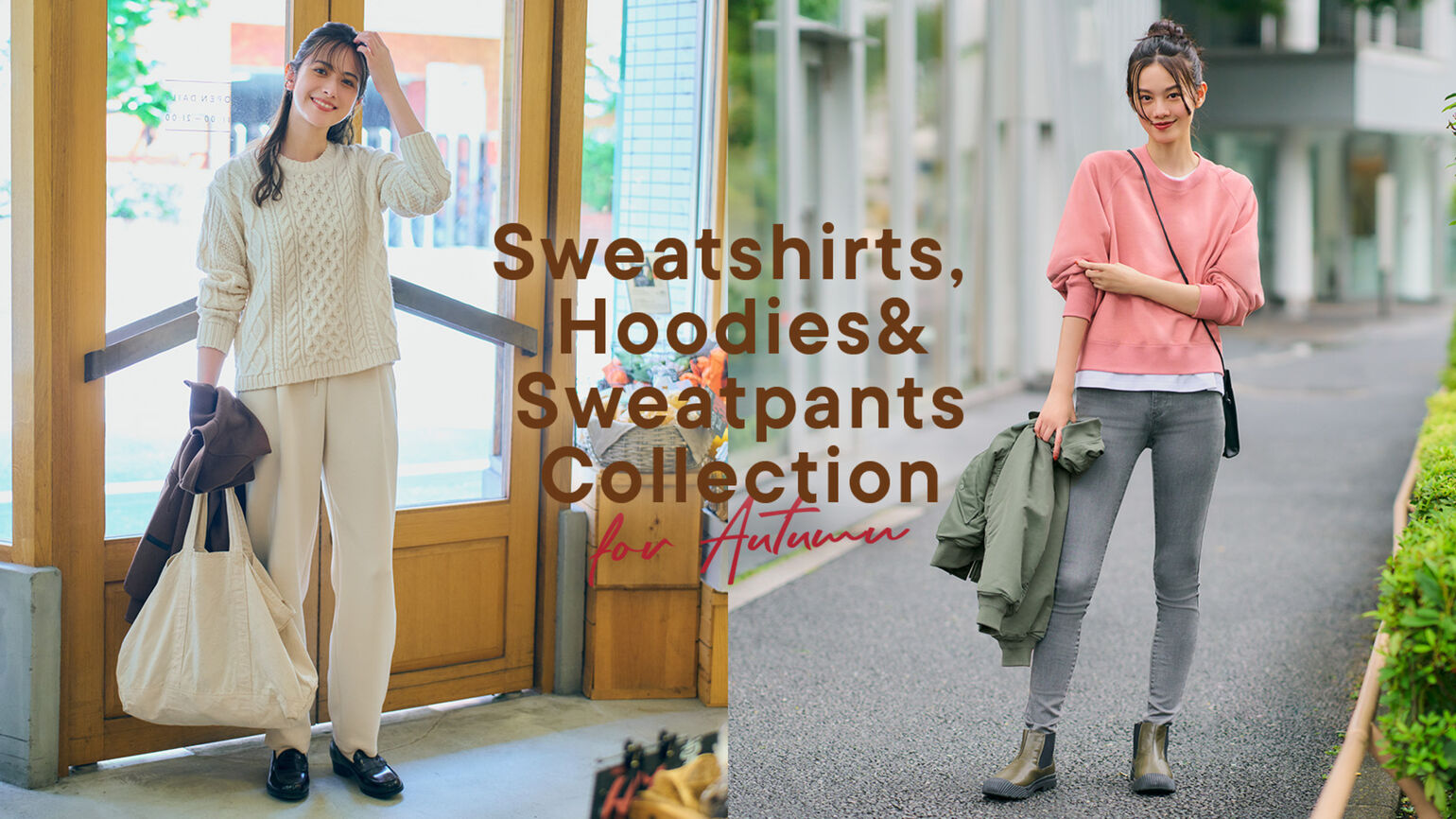 SWEATSHIRTS, HOODIES & SWEATPANTS COLLECTION