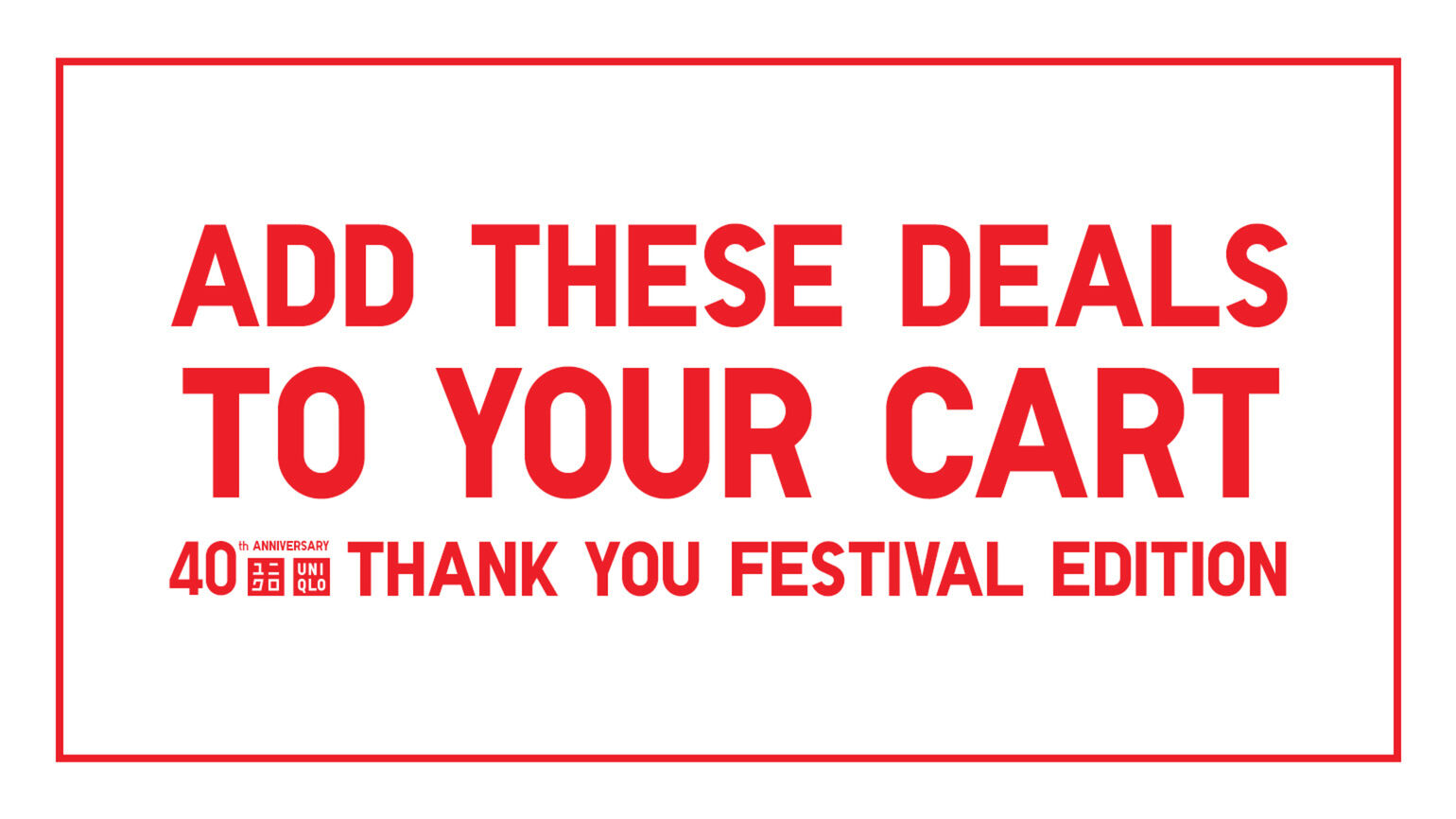 Add These Deals to Your Cart: Thank You Festival Edition