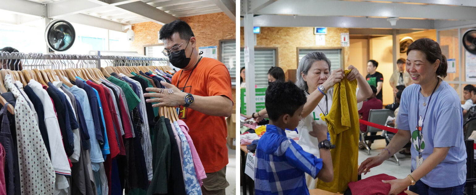 Malaysia: Working with UNHCR to donate clothing directly to refugees