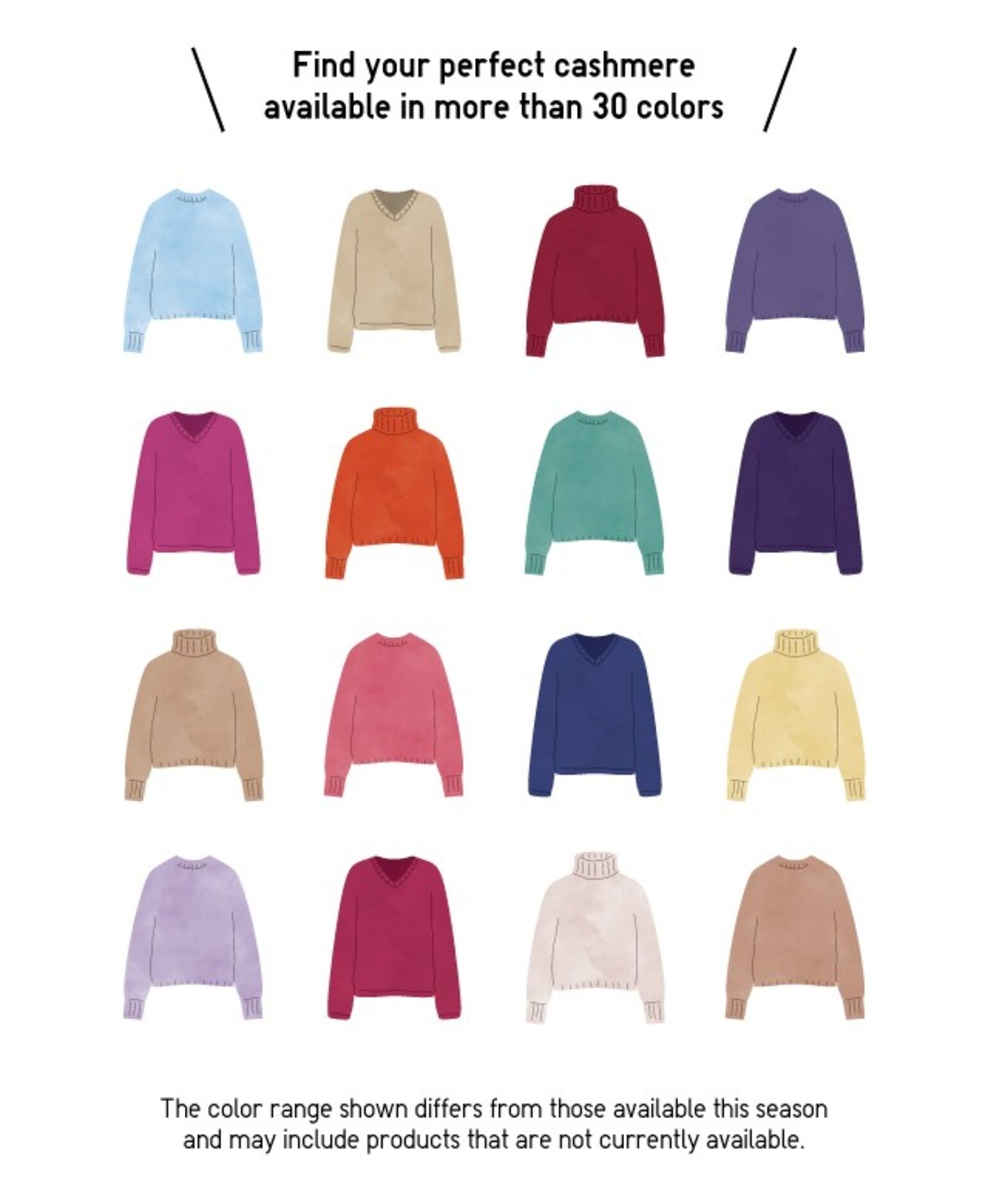 Updated with New Seasonal Colors Each Year
